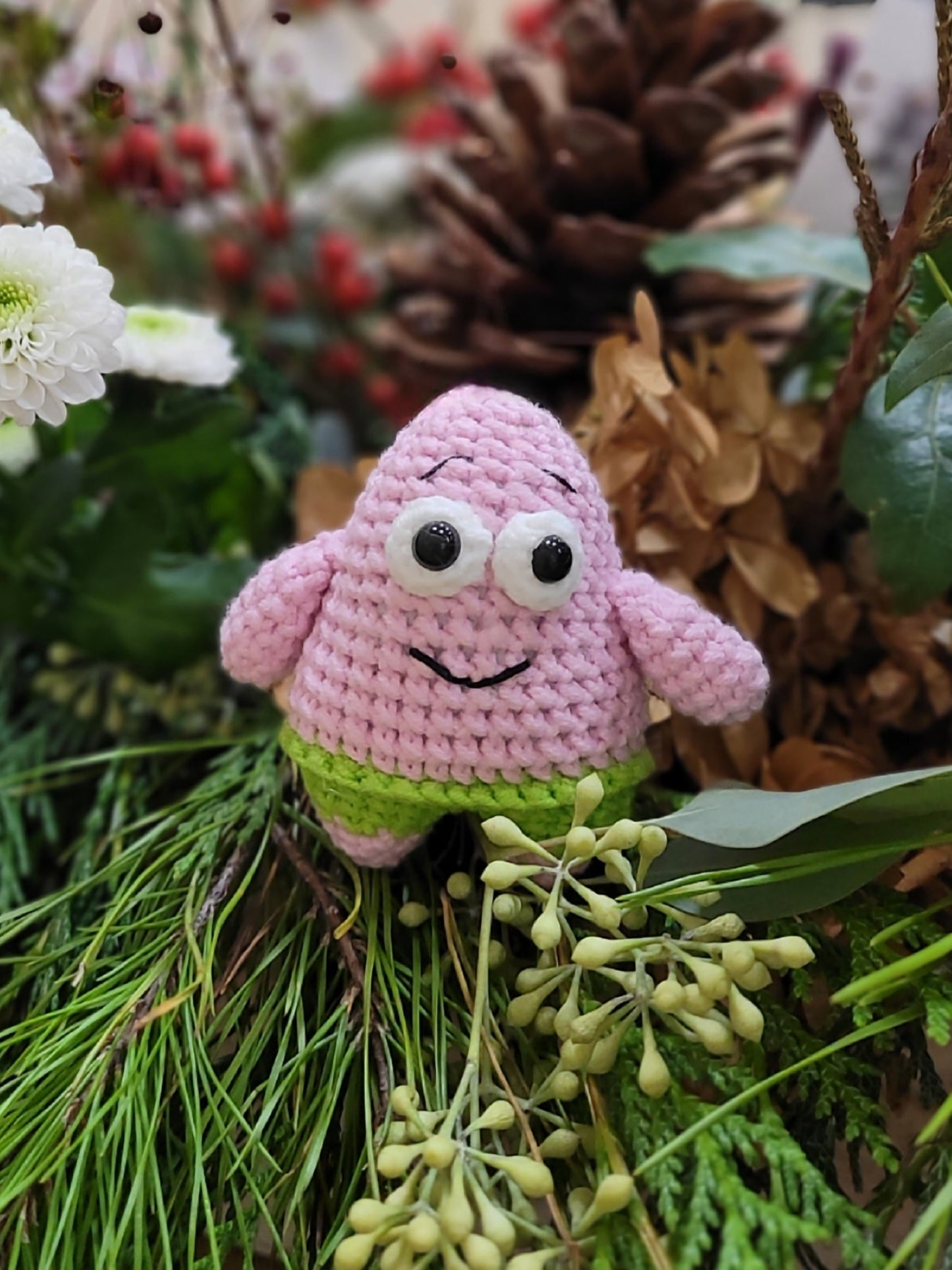 Under ocean creatures keychain/ornament