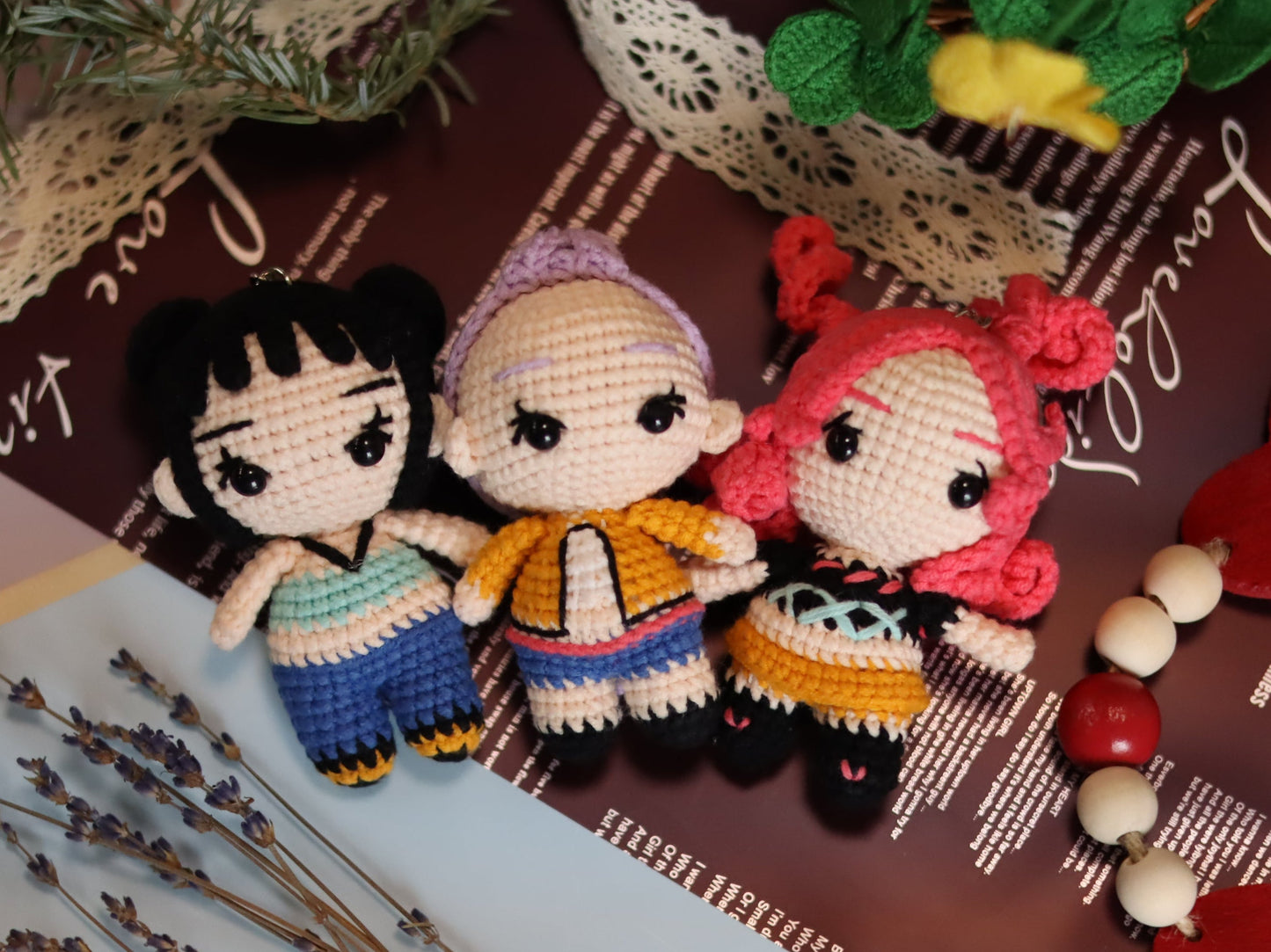 Kpop Demon Hunters keychain/ornament
