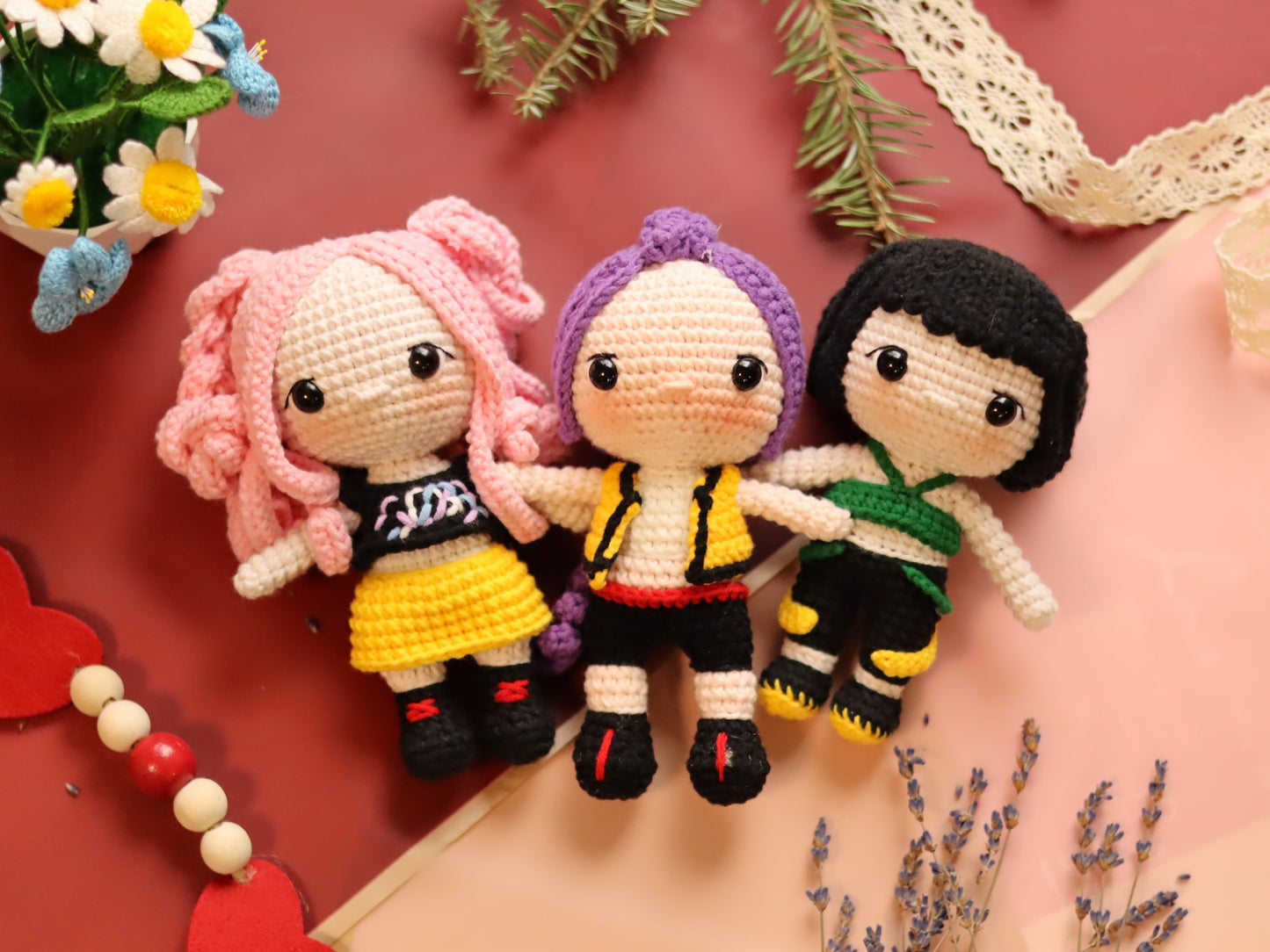 Huntrix - Demon hunters mini dolls