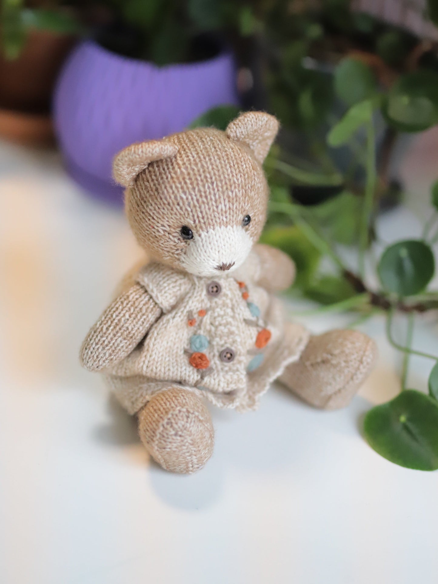 Knitted Teddy bear