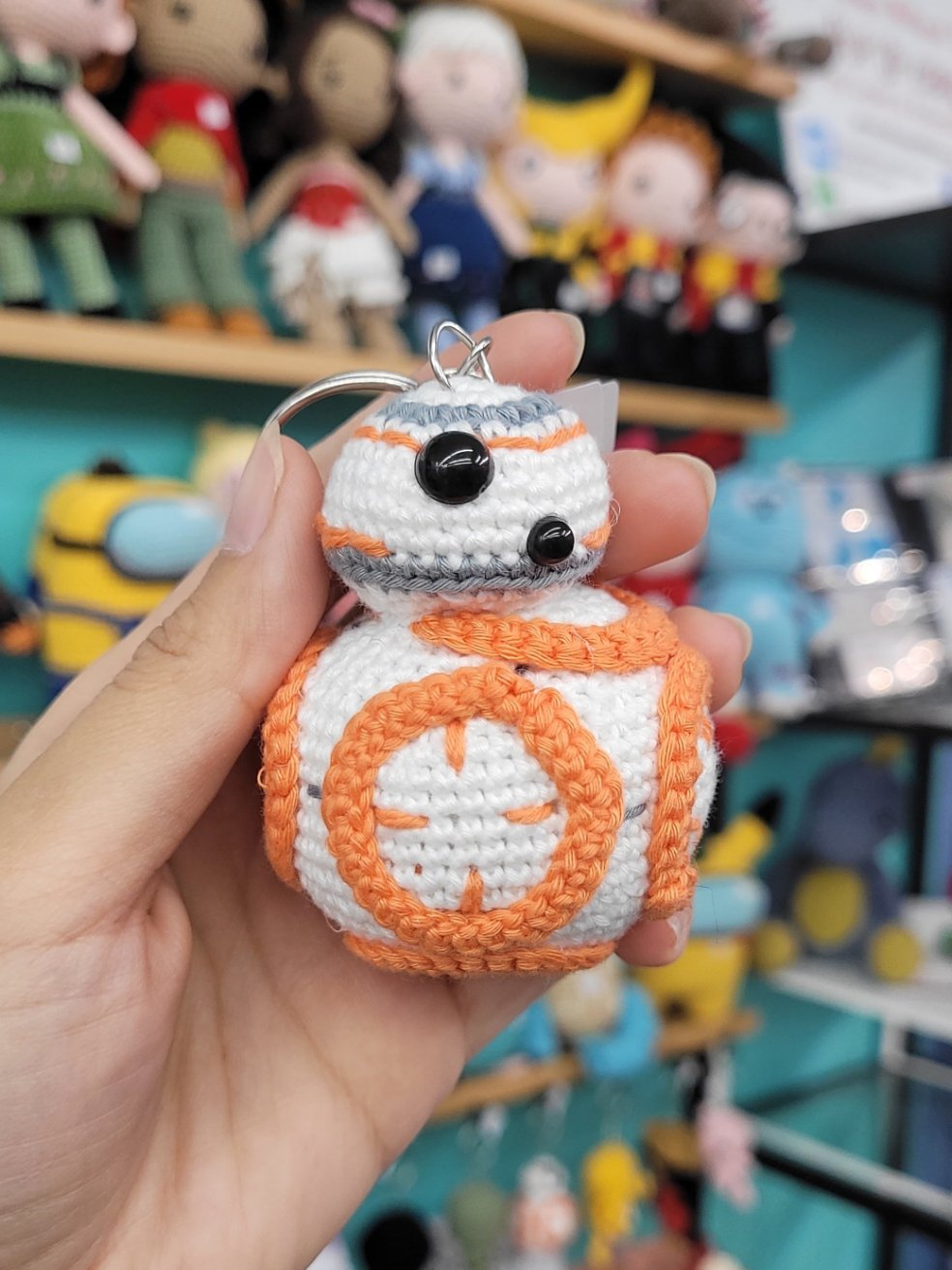 Far away galaxy team keychain/ornament