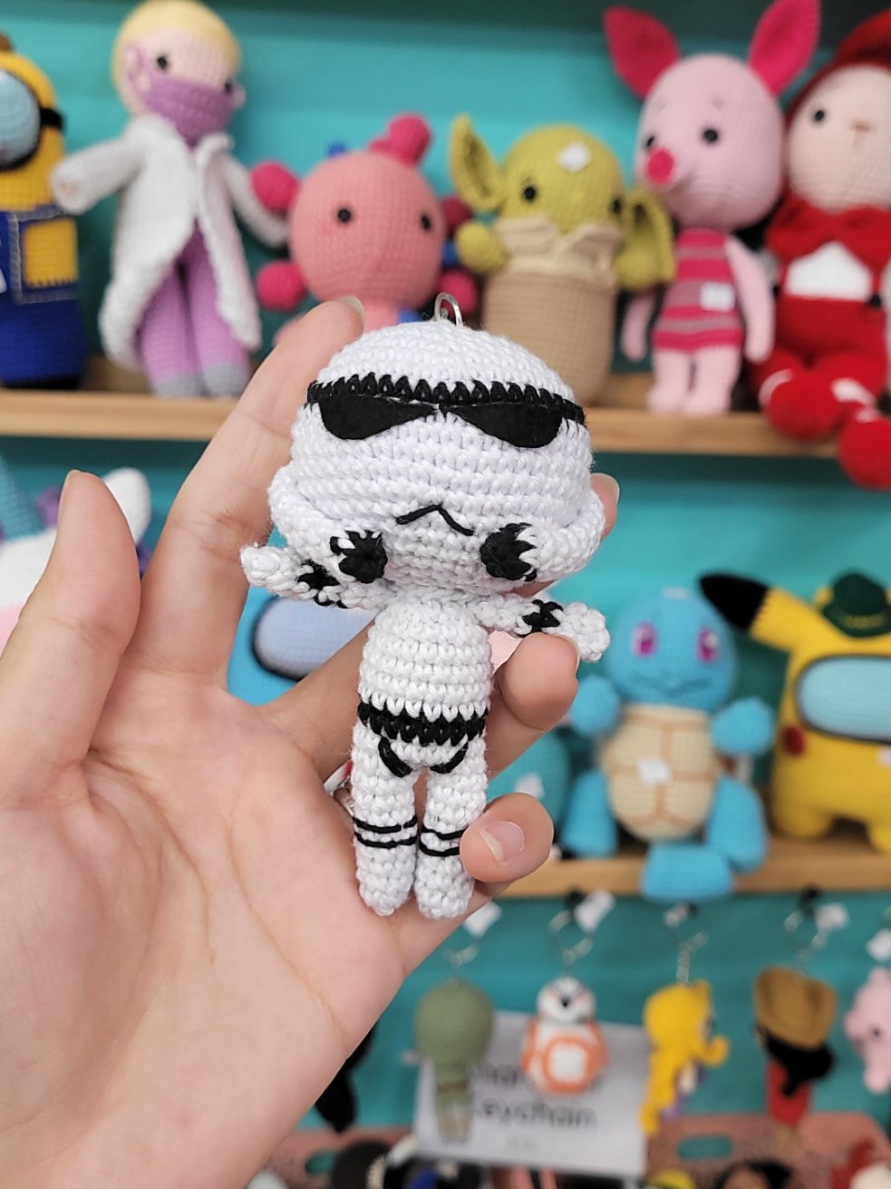 Far away galaxy team keychain/ornament