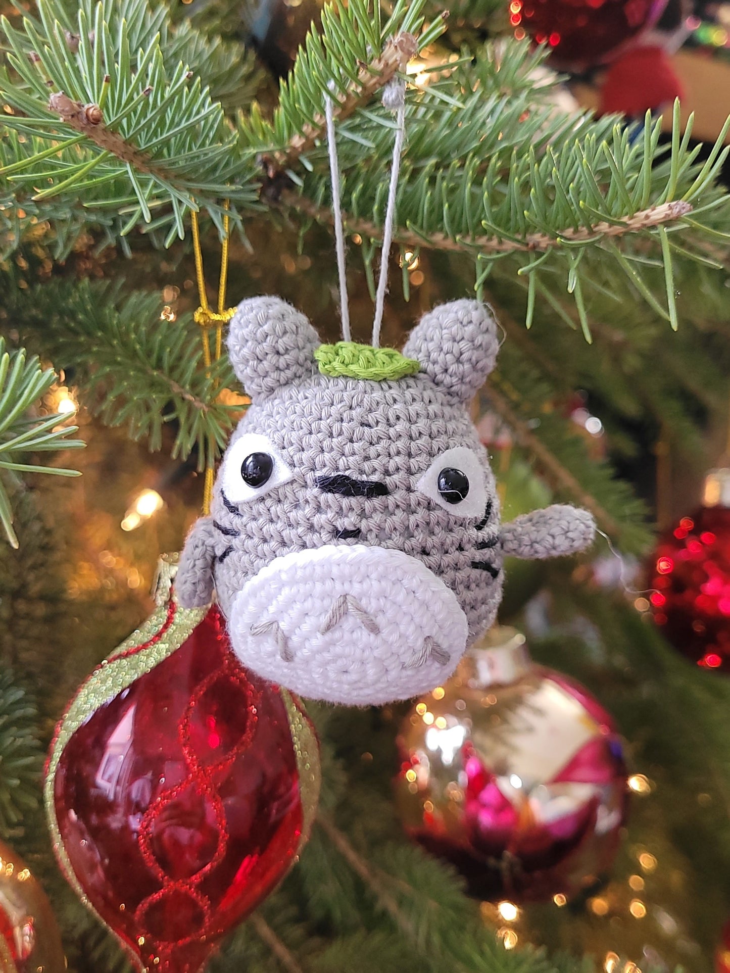 Forest spirit keychain/ornament