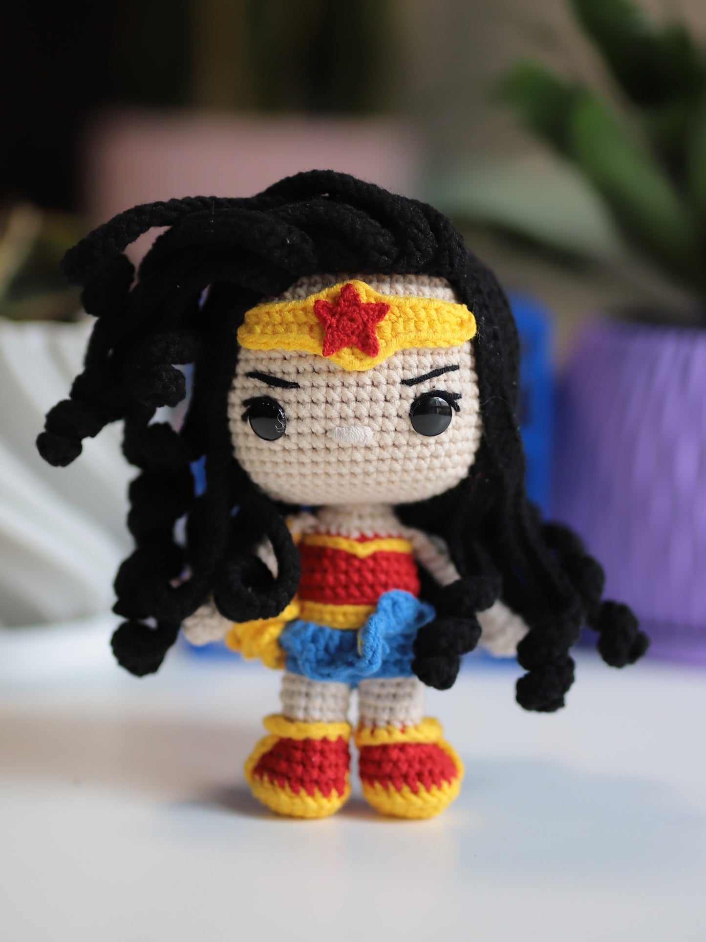 Mini super hero doll
