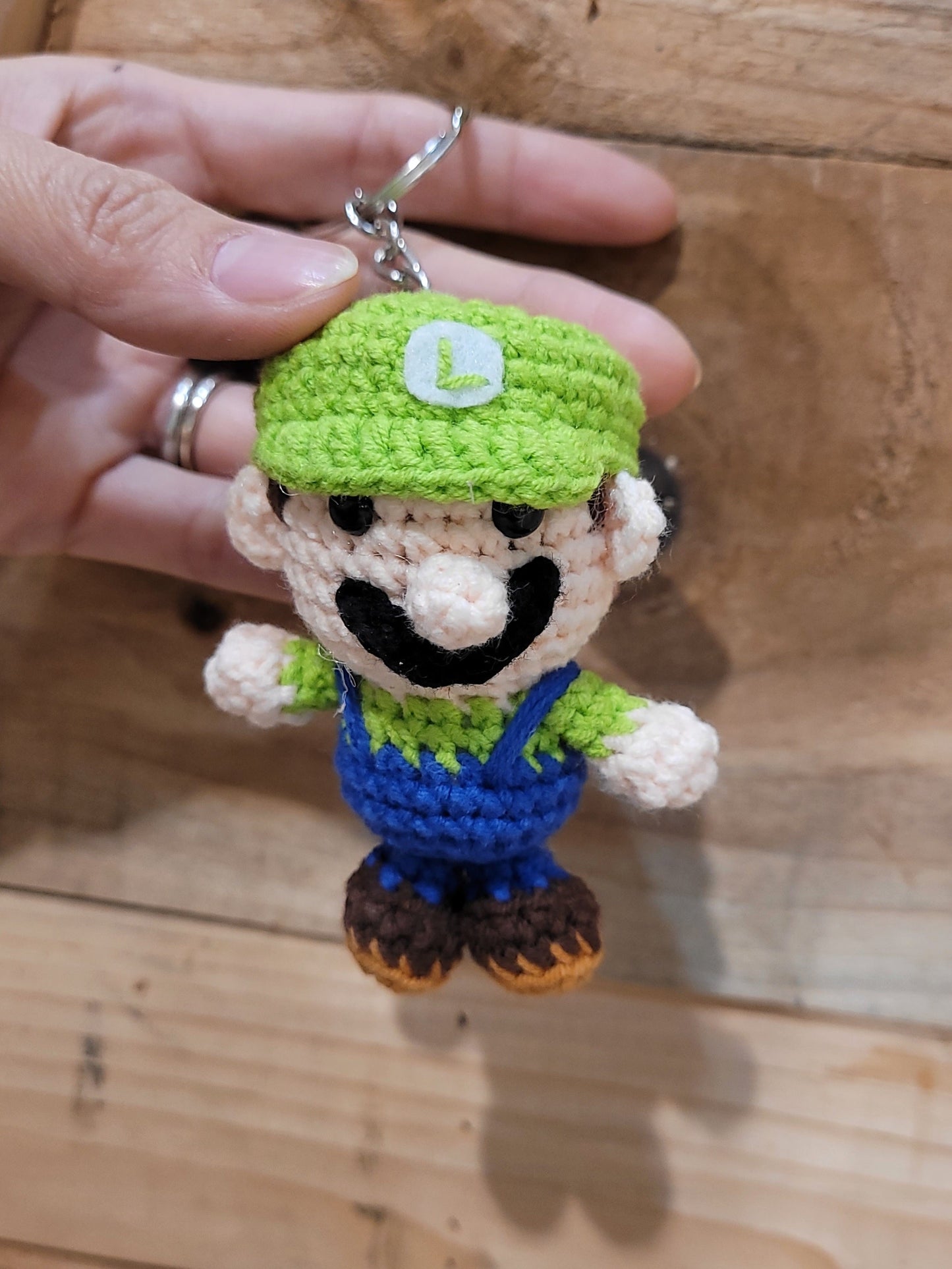 Plumber brothers keychain/ornament
