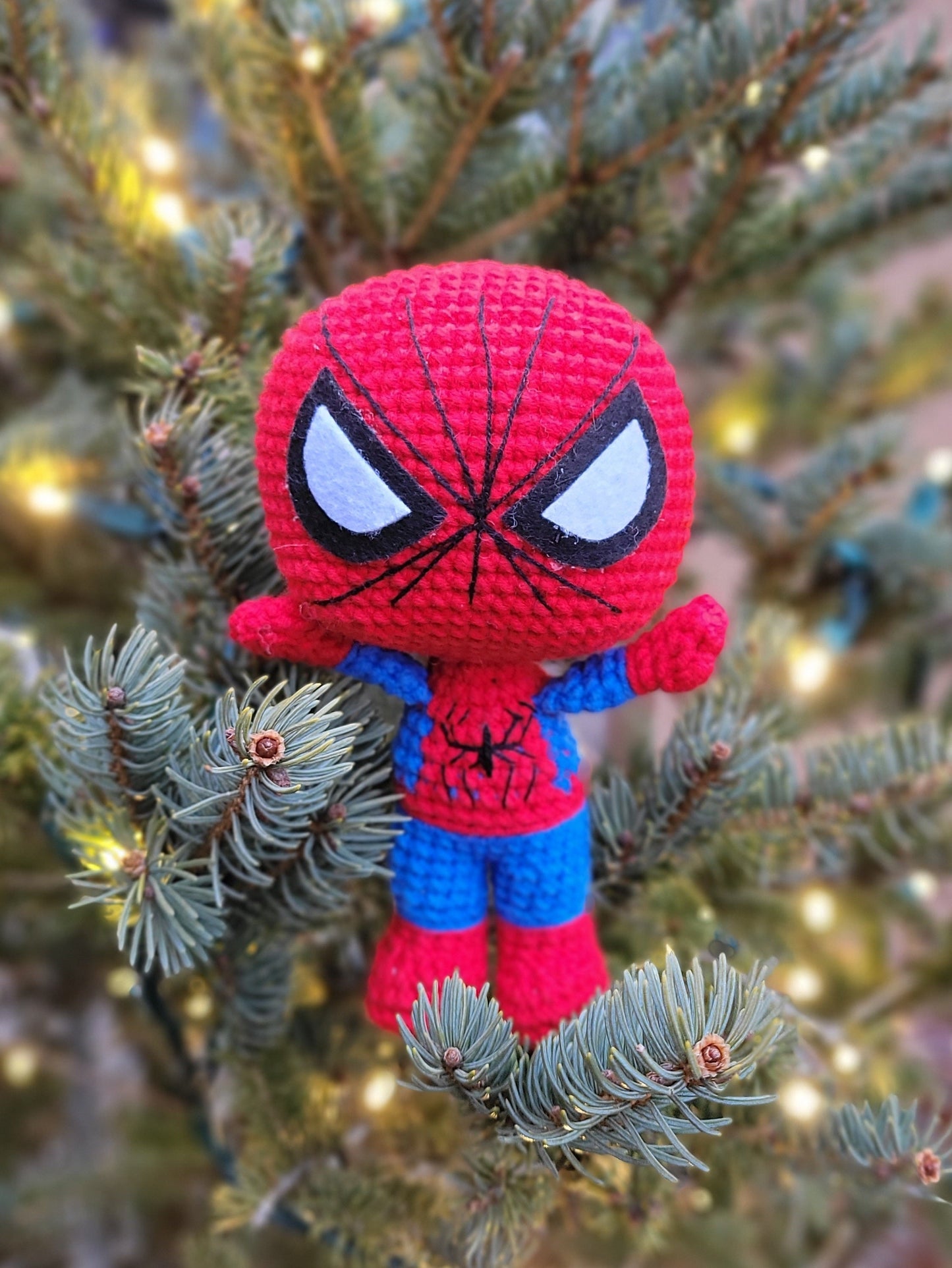 Mini super hero doll