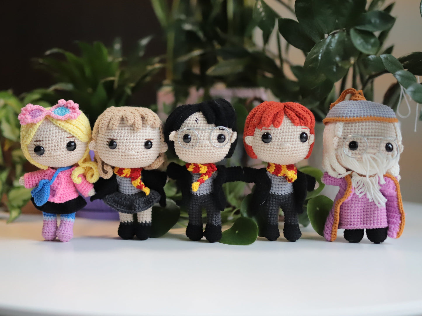 Small wizard and witch collection small dolls