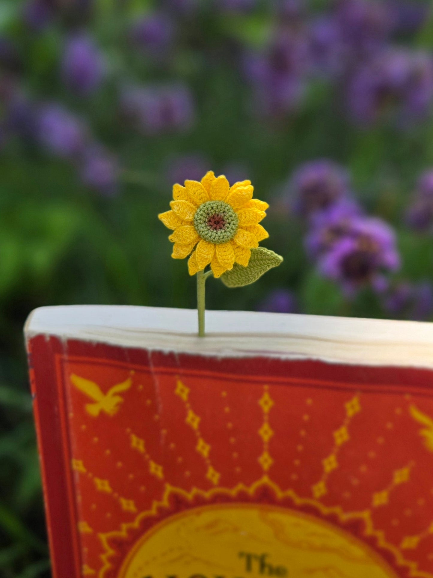 Sunflower bookmark