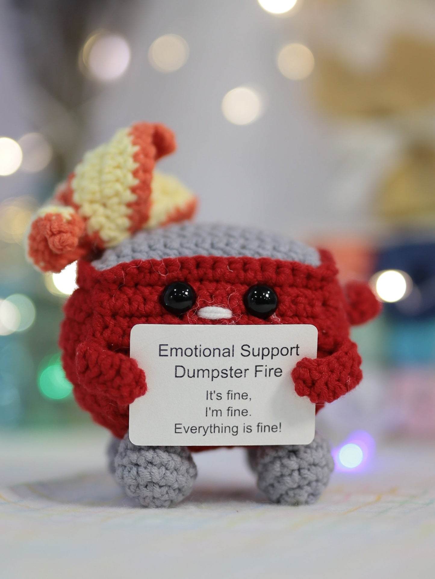 Emotional support dumpster fire