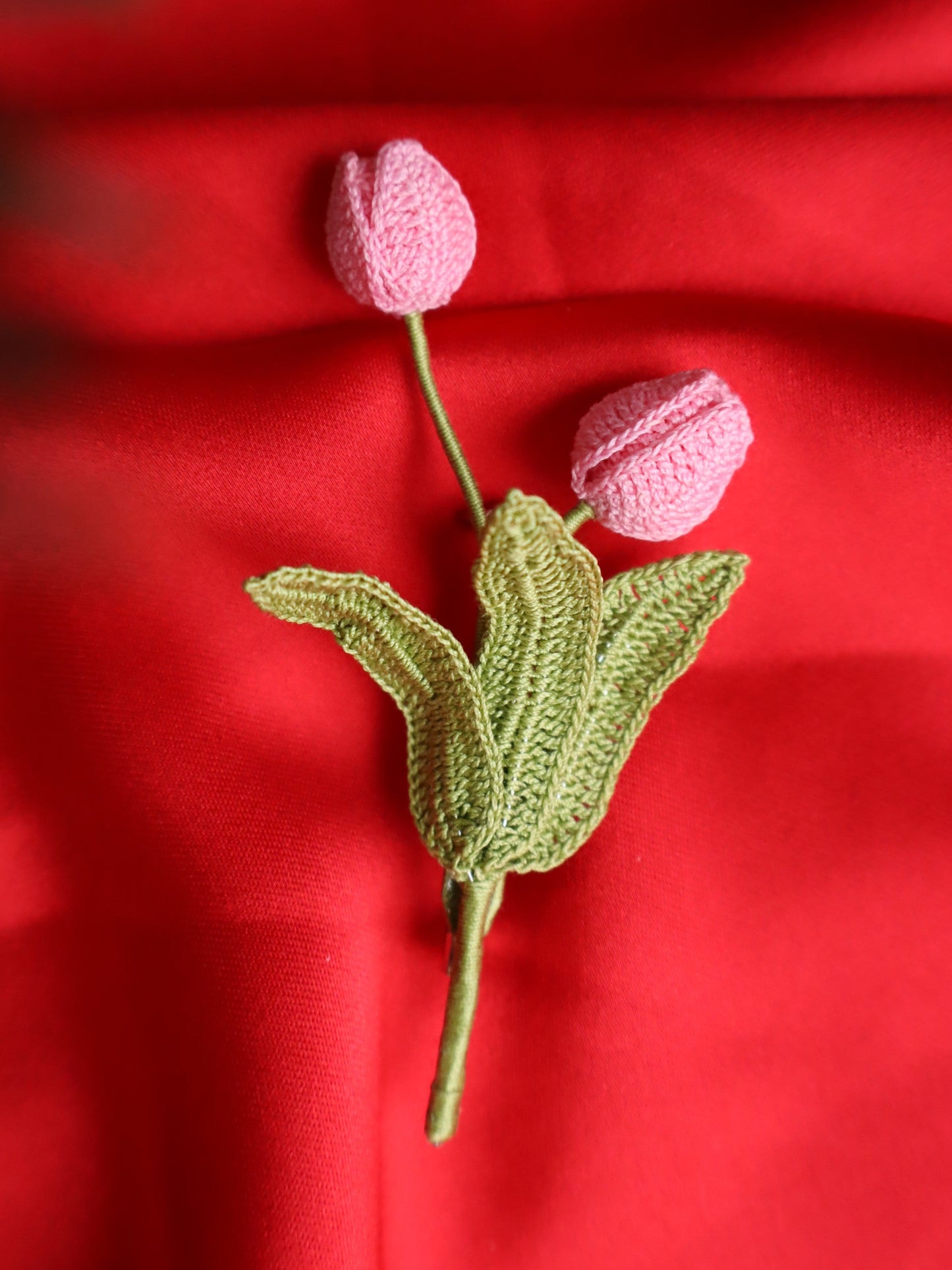 Tulip Flower Brooch