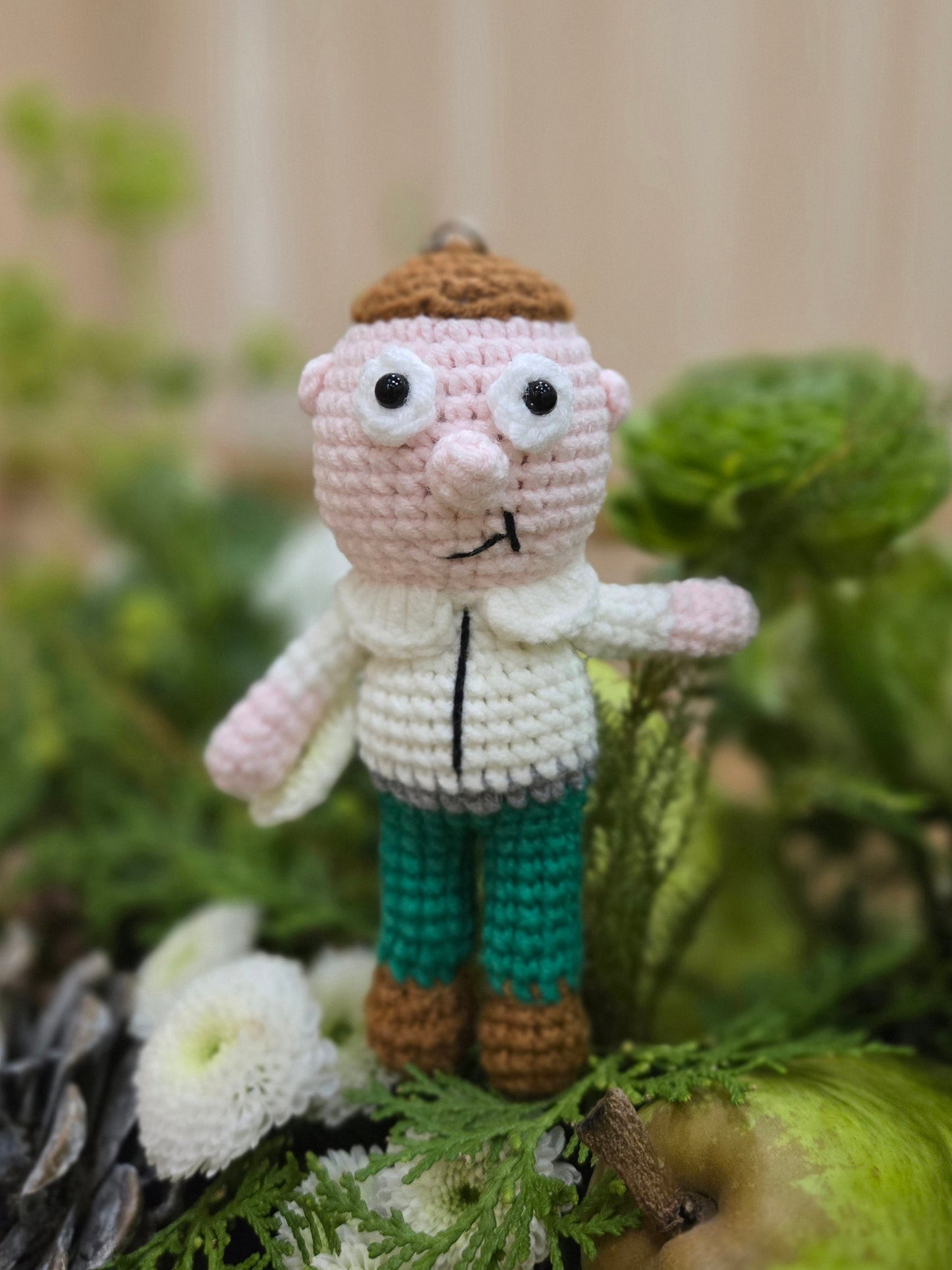 Family guy cartoon keychain/ornament