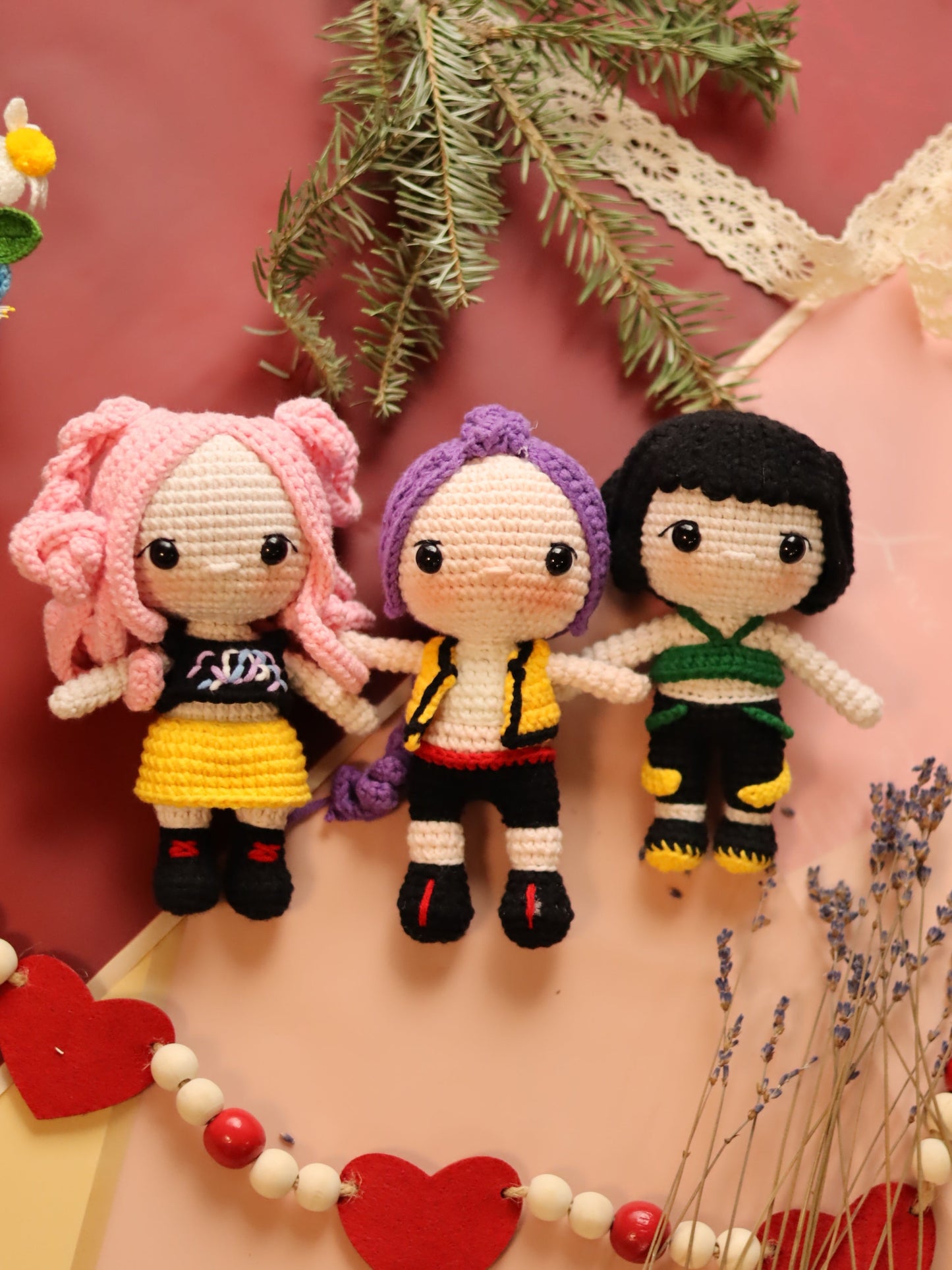 Huntrix - Demon hunters mini dolls